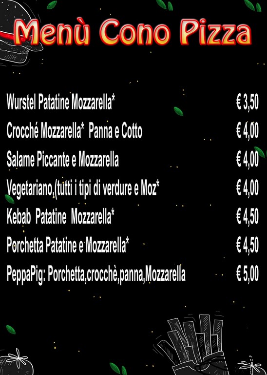 Menù ConoPizza 1